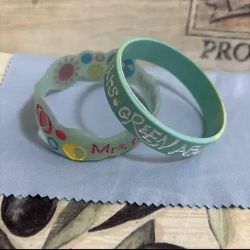 Mrs. GREENAPPLE 페이즈1 시대의 러버 밴드 2개
