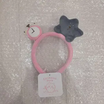 [새상품] 치이카와 파크 머리띠 (검은 별똥별)