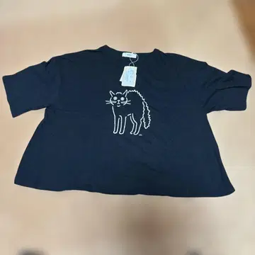NARU 티셔츠 고양이