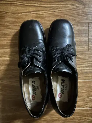 더비 슈즈 청키힐 스퀘어토