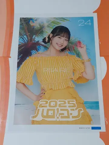 이리에 리사 하로!콘 2025 컬렉션 핀업 포스터