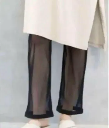 튤 팬츠 레깅스 10부 미사용 새상품