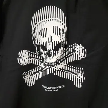FUJI ROCK 블랭키 X 미셸 티셔츠 XL 블랙