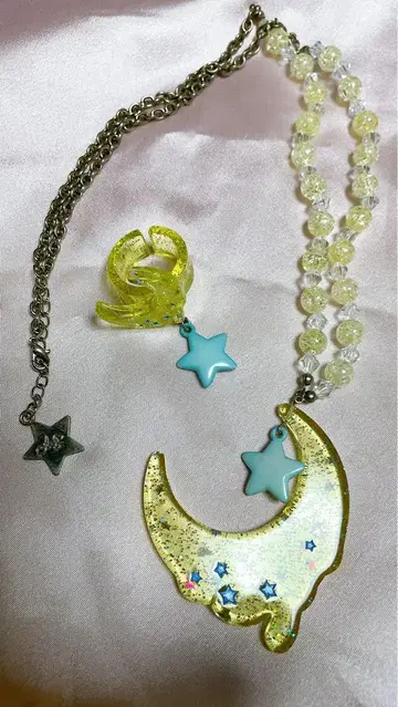 angelic pretty melty moon 목걸이 반지