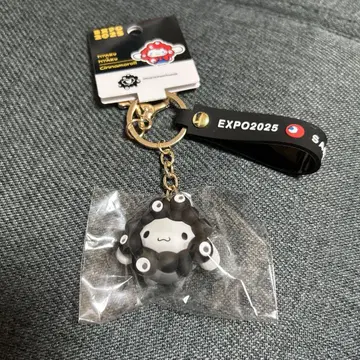 간사이 만박 먝쿠먝 산리오 키링 블랙 변신 시나몬롤