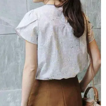 IENA 튤립 블라우스