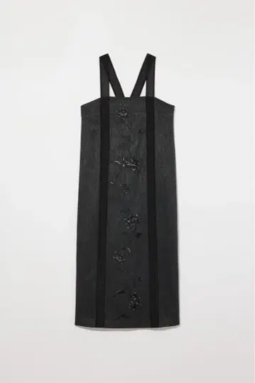 EAPHI LOTUS EMBROIDERY LINEN ONEPIECE