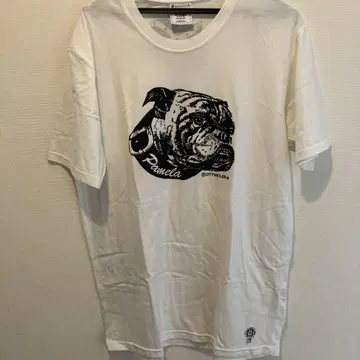 ROTTWEILER 화이트 티셔츠 XL 불독