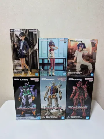 기동전사 Gundam GQuuuuuuX 피규어 6체 세트