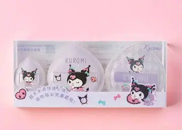 MINISO 쿠로미 에코 스토리지 마스코트 퍼프 박스
