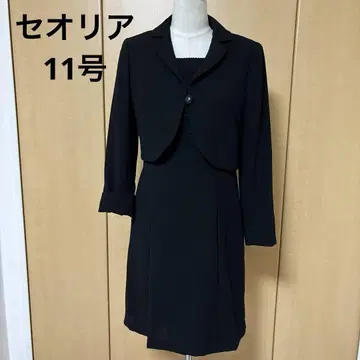 세오리아 11호 숏 자켓의 귀여운 예복 원피스 수트