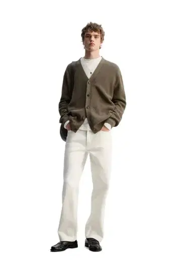 코튼 블렌드 가디건 ZARA