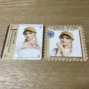 빵과 에스프레소와 CANDY TUNE과 만남 콜라보 코스터 미야노 시즈카