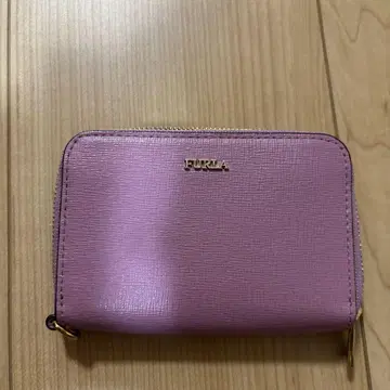 FURLA 접이식 지갑 핑크