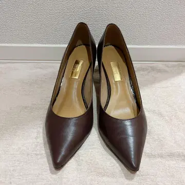 Le Talon 가죽 포인티드 펌프스 25.0cm