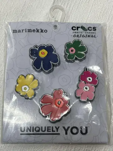 marimekko x crocs 지비츠 5세트