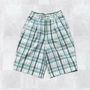 새상품급 90년대 LACOSTE 라코스테 자수 큐롯 하프 팬츠