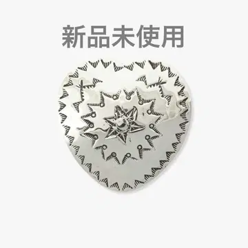 [새상품] harpo 실버 빅 하트 브로치 론 헤르만