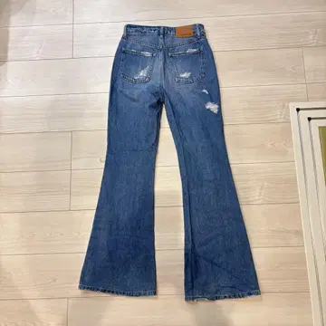 JEANASIS 데미지 플레어 데님