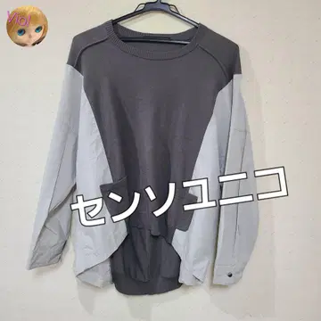 센소유니코 포원리뉴 블라우스 면100
