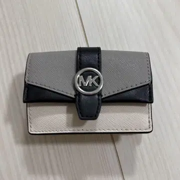 MICHEAL KORS 접이식 지갑 신상 그레이/블랙