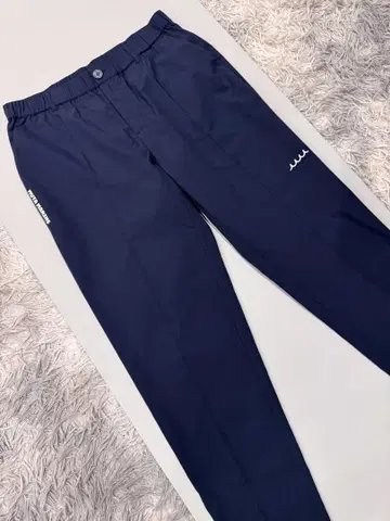 muta MARINE 핀턱 세미 와이드 팬츠