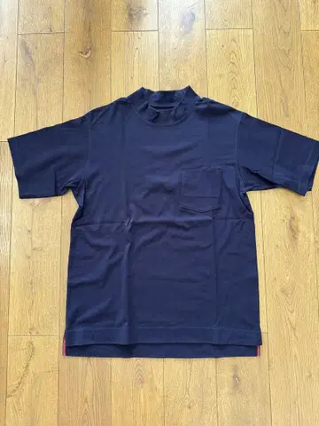 40ct525 takeokikuchi 네이비 티셔츠 L 모크넥