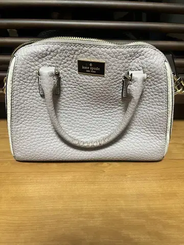 kate spade 라이트 그레이 핸드백 숄더 2way