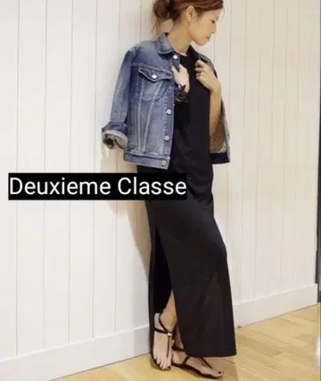 Deuxieme Classe*WINDFEEL 천축 슬리브리스 원피스