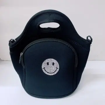 반짝반짝 데코 스마일 니코짱 토트백 핸드백 숄더