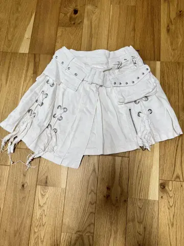 DimMoire 디무모아르 데님 랩 미니 스커트
