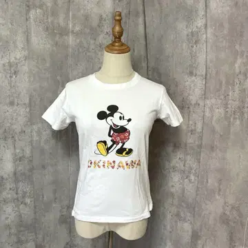 LOVALOT Disney 미키 okinawa 프린트 티셔츠
