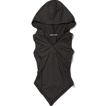 MSCHF HOODED STRIPE VEST