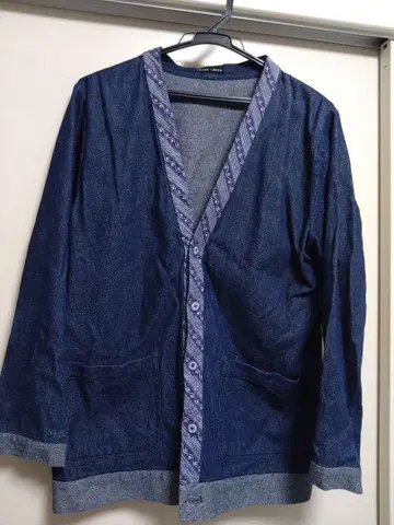 FRANK LEDER 독일제 WASHED 데님 가디건