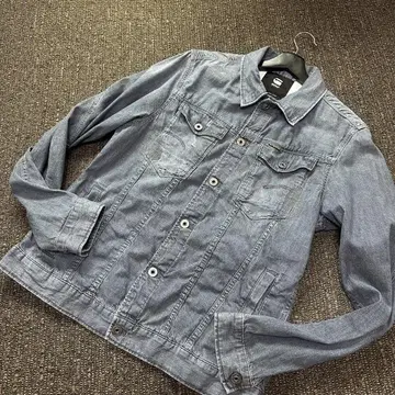 G-STAR RAW 지스타 얇은 소재 데님 자켓