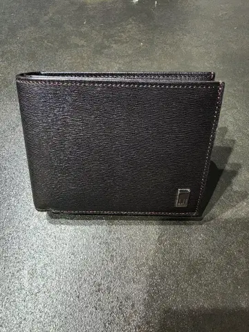 던힐 dunhill 접이식 지갑 브라운