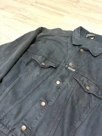 SAM's 데님 자켓 블랙 구제 의류