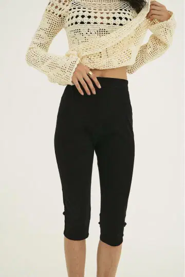 CLANE CAPRI RIB PANTS