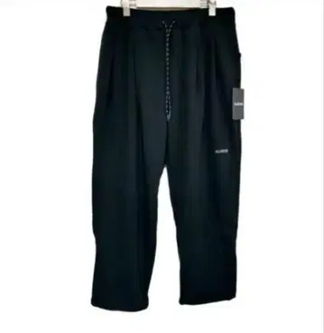 ALOUND 24SS VENTILATION SWEATPANTS BLACK