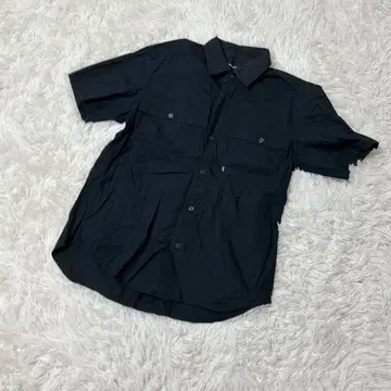 [ c5623 ] COMME CA ISM 셔츠 반팔 블랙