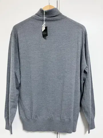 [새상품] Aquascutum 아쿠아 스큐텀 캐시미어 혼방 터틀넥 니트