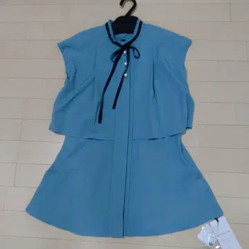택 포함 새상품 RUIRUE 리본 블라우스