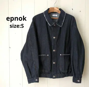 epnok 엡녹 데님 자켓 인디고 블루 S 남성용