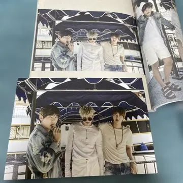 BTS 2015 서머 패키지 양면 포토 카드 스티커 포함