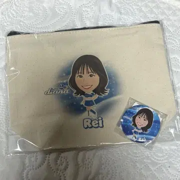 Rei 캔뱃지 파우치 묶음 판매 diana 베이스타즈