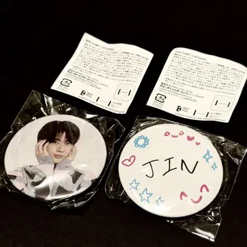 RUNSEOKJIN EP. TOUR 캡슐 토이 캔뱃지 2개 세트