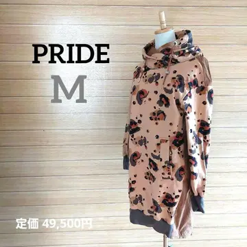 [새상품급] PRIDE 레오파드 무늬 후드 부착 후드티 (주)킹