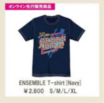 Mrs. GREEN APPLE Ensemble 티셔츠 M 사이즈
