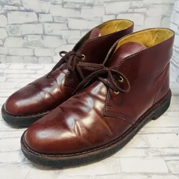 CLARKS Horween 코도반 디저트 부츠 브라운 UK8.5