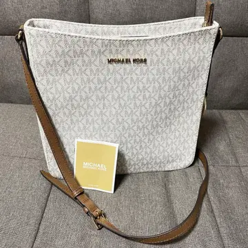 MICHAEL KORS 숄더백 화이트/베이지